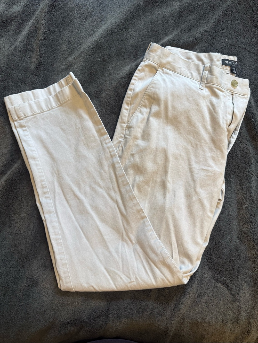 J.Crew Off-White Chinos, 32x32